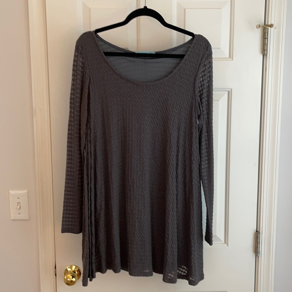 Flowy waffle top